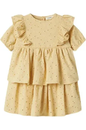 Lil Atelier MINI korte jurk broderie