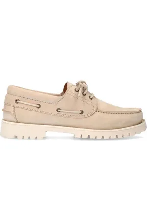 Manfield Nubuck bootschoenen