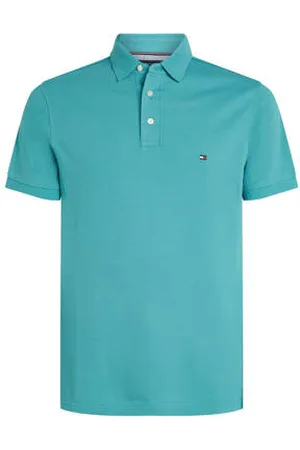 Tommy Hilfiger Slim fit polo 1985 blauw