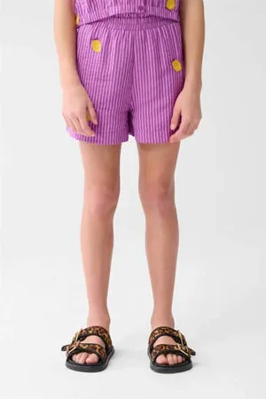 SHOEBY Regular casual short paars
