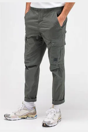 Butcher of Blue Slim fit cargo broek Tristan grijs