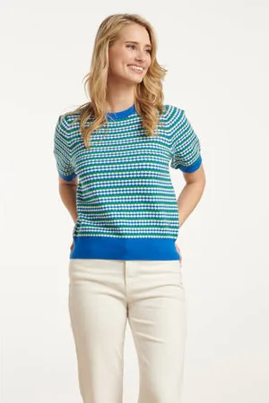 Smashed Lemon Top blauw