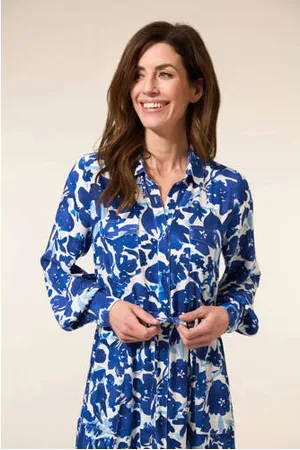 Miss Etam Blousejurk blauw