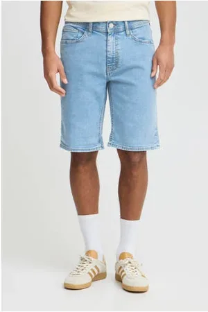 Blend Regular fit denim short BHTWISTER light blue denim