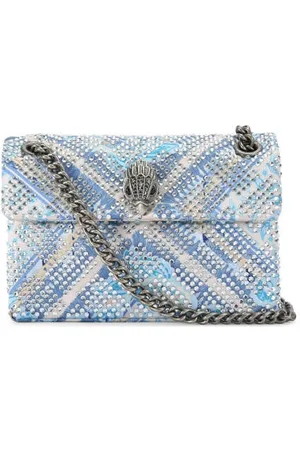 Kurt Geiger Crossbody tas Fabric Mini Kensington met strass