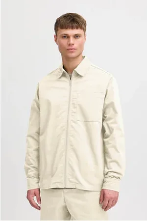 Solid Overshirt ecru