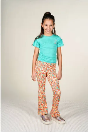 B.Nosy Flared legging oranje