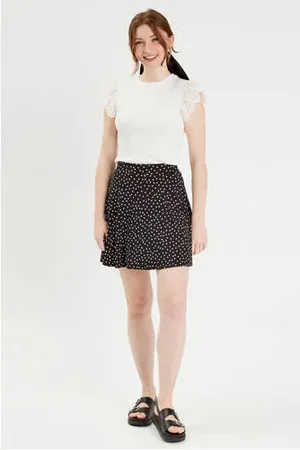 Cache Cache Ribgebreide top