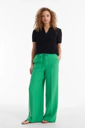 Anytime Sporty wide leg broek