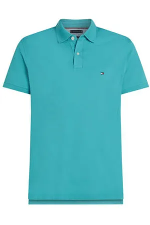 Tommy Hilfiger Regular fit polo 1985 blauw