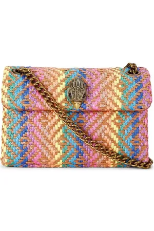 Kurt Geiger Raffia crossbody tas Mini Kensington