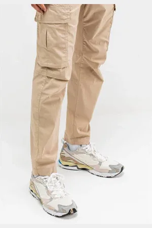 Butcher of Blue Slim fit cargo broek Tristan beige