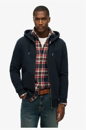 Superdry Sweatvest donkerblauw