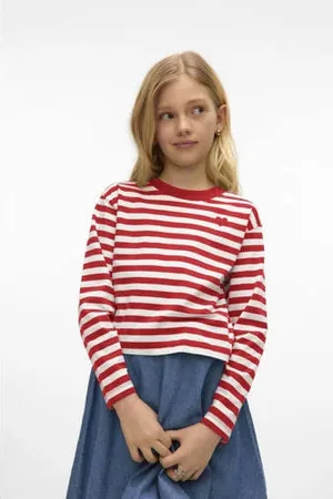 VERO MODA Longsleeve rood
