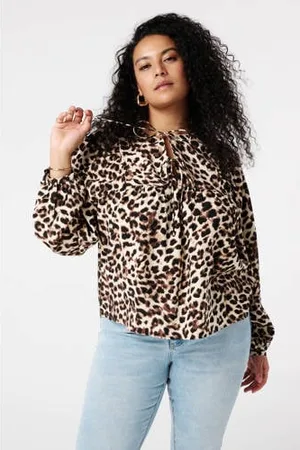 MS Mode Top donkerbruin