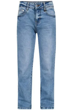 Retour Relaxed loose fit jeans medium blue denim