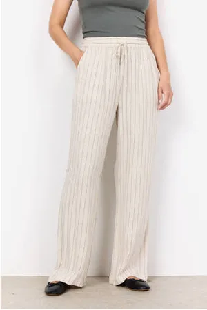 soyaconcept Wide leg high waist broek