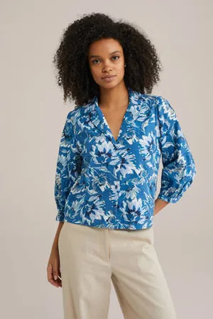 WE Fashion Blouse blauw