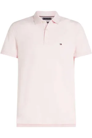 Tommy Hilfiger Slim fit polo 1985 roze