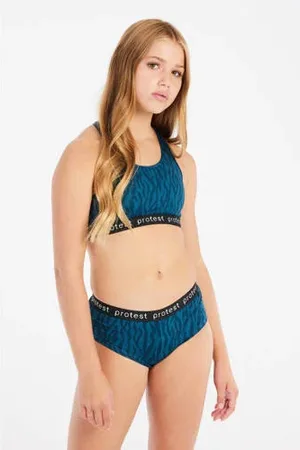 Protest Crop bikini PRTMONICA JR blauw