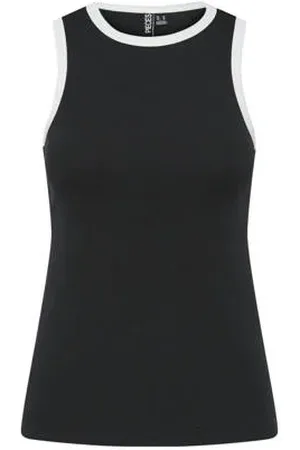 Pieces® Top zwart