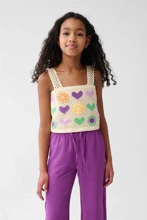 SHOEBY Cropped top gehaakt