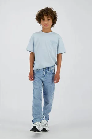 Vingino Straight leg jeans light blue denim