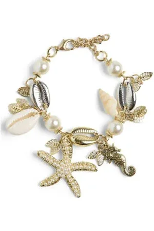 Pieces® Armband PCLIVA met bedels