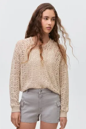MANGO Denim short