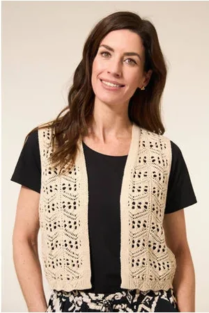 Miss Etam Gilet crochet