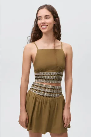 MANGO Cropped top