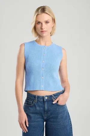 America today Top blauw