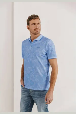 State of art Regular polo blauw