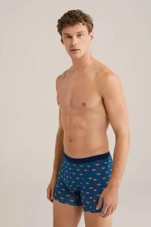 WE Fashion Boxershort blauw
