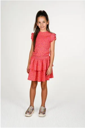 B.Nosy Midi jurk roze