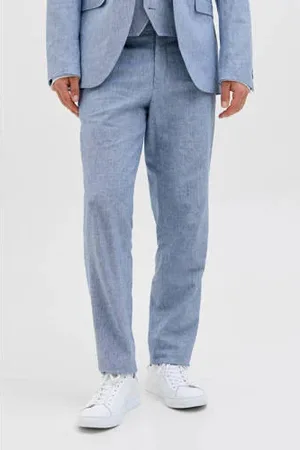 JACK & JONES PREMIUM slim pantalon blauw