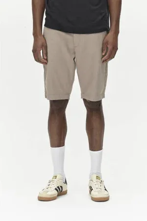 Gabba Slim chino short lichtbruin