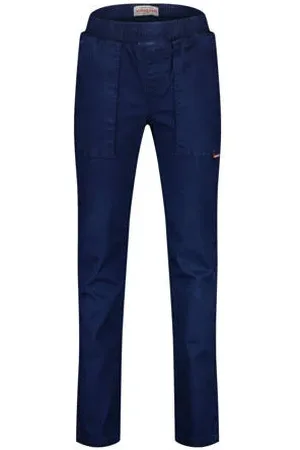 Vingino Straight casual broek donkerblauw