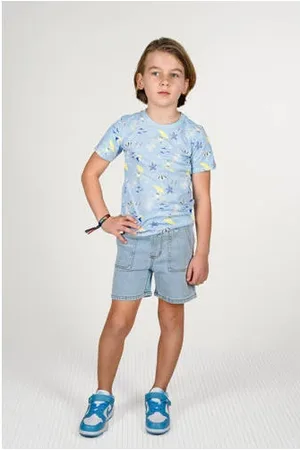 B.Nosy Denim short light blue denim