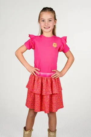 B.Nosy Midi jurk roze