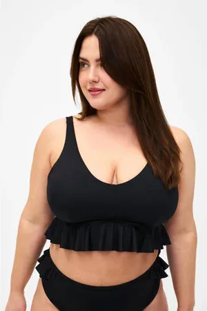 Zizzi Voorgevormde crop bikinitop SENYA