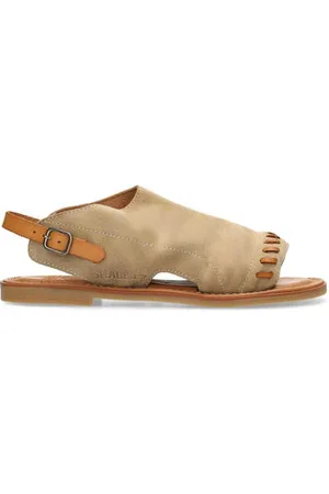 Shabbies Amsterdam Angel Sleeve leren sandalen