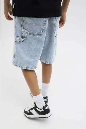 JACK & JONES JUNIOR loose denim short