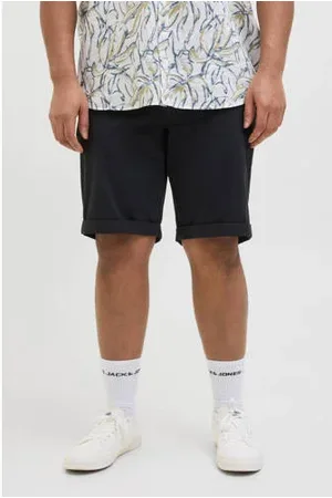 JACK & JONES Regular chino short donkerblauw