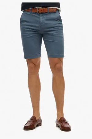 Superdry Slim chino short blauw