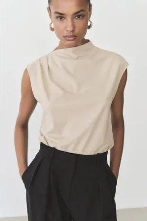 MANGO Top beige