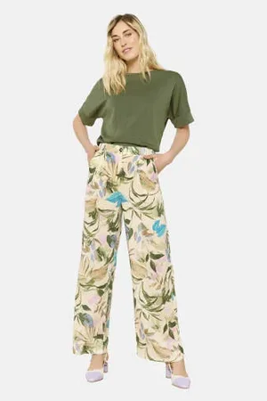 LolaLiza Wide leg regular waist pantalon