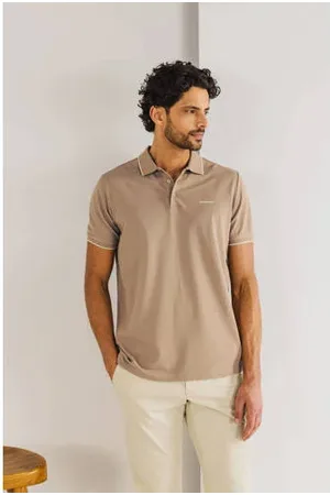 State of art Regular polo beige