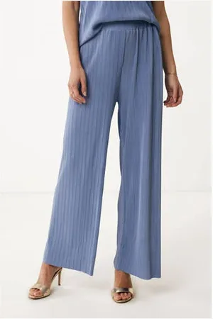 Mexx Straight high waist palazzo broek