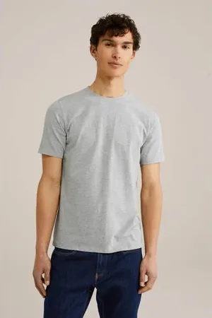 WE Fashion Basic slim fit t